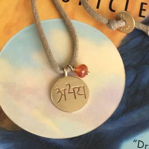 Me&Ro 18k gold fearlessness necklace